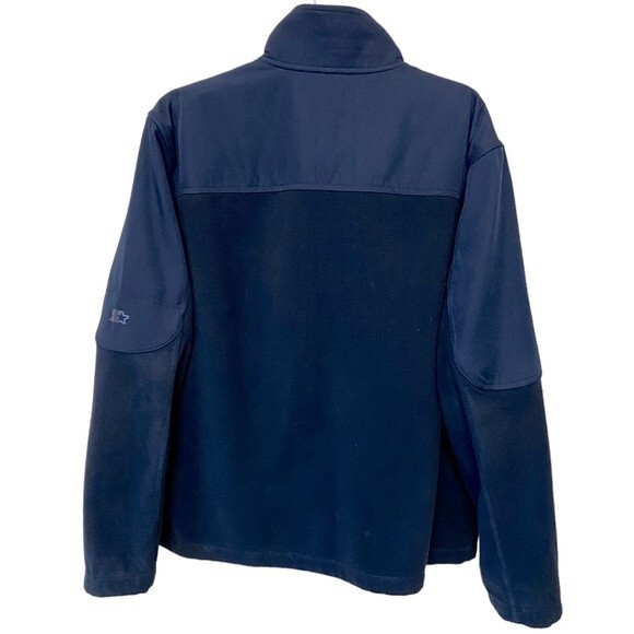 Starter Men’s Polar Fleece Jacket - Picture 3 of 11